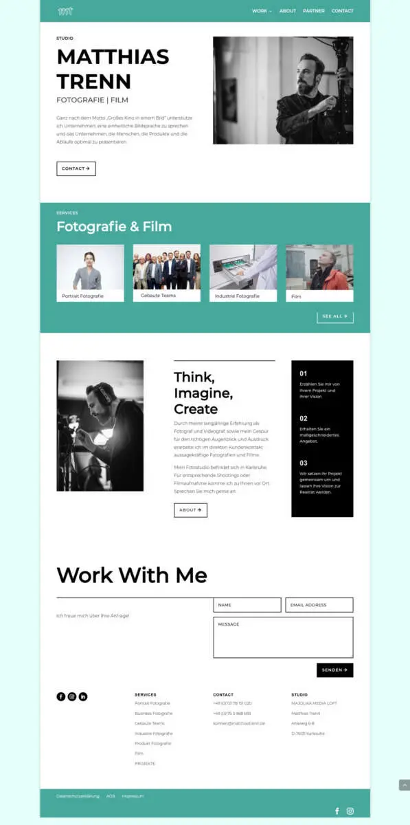 Referenz Matthias Trenn, Fotostudio