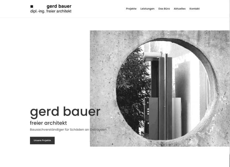 Screen-GerdBauer-Architekt Architekturbüro Gerd Bauer